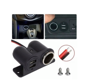 Разклонител за гнездо за запалка гнезда за кола USB