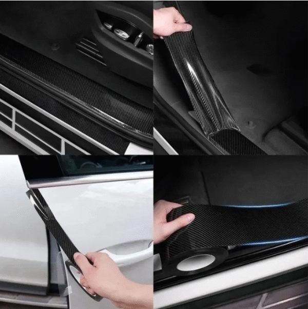 Фолио за прагове 5CM*5M - Карбон