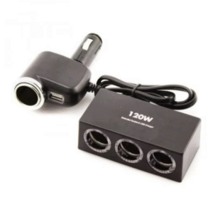 Разклонител за запалка 4-ка + 1 USB 12/24V