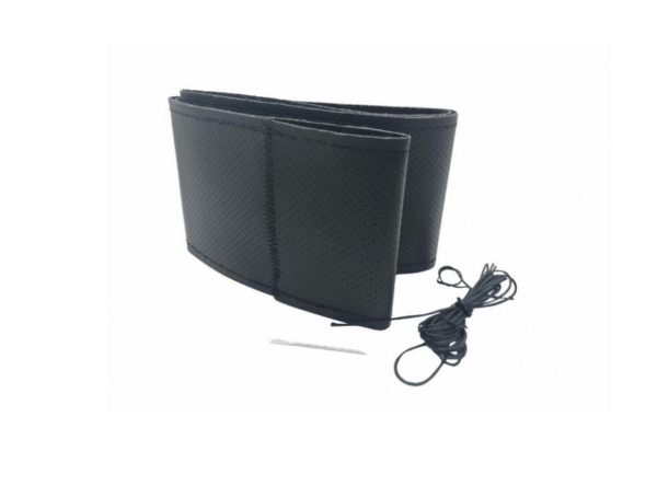 Калъф за волан, шиещ се с игла и конец, кожа - 45 см