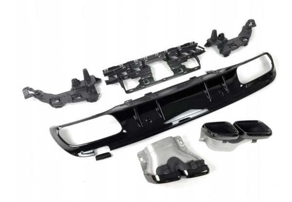 p1 ДИФУЗЬОР С НАКРАЙНИЦИ AMG OPTIK C63 ЗА MERCEDES C-CLASS W205 / S205