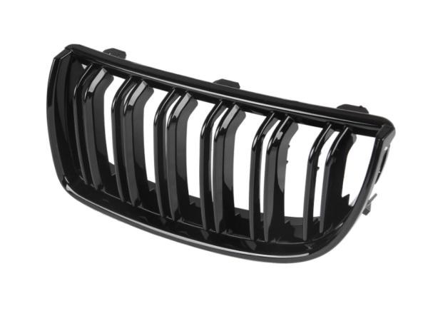 Бъбреци с двойни ребра черен лак за BMW серия 3 E90, E91 2005-2008