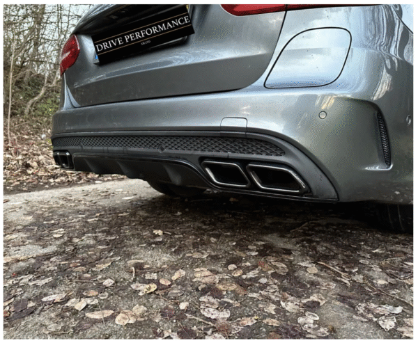 p3 ДИФУЗЬОР С НАКРАЙНИЦИ AMG OPTIK C63 ЗА MERCEDES C-CLASS W205 / S205