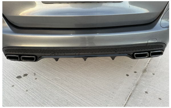 p4 ДИФУЗЬОР С НАКРАЙНИЦИ AMG OPTIK C63 ЗА MERCEDES C-CLASS W205 / S205