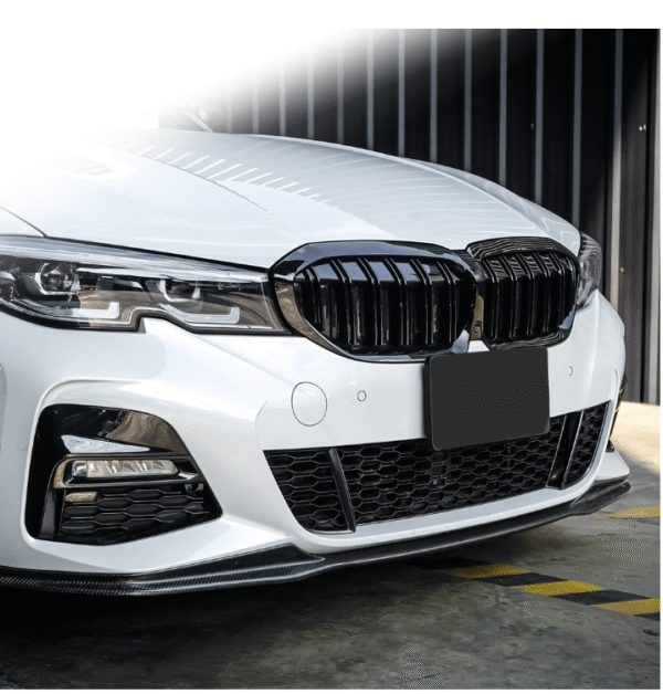 q1 Бъбреци с двойни ребра тип M3 черен лак за BMW серия 3 G20, G21 след 2019 година