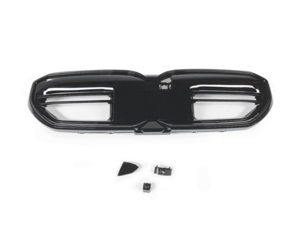 q2 Бъбреци с LED светлини за BMW серия 5 G60, G61 след 2024 година, черен лак