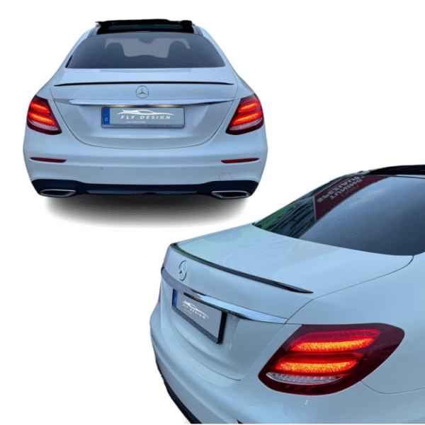 r1 Заден спойлер за Mercedes-Benz E-Class W213 AMG-Line – цвят черен лак