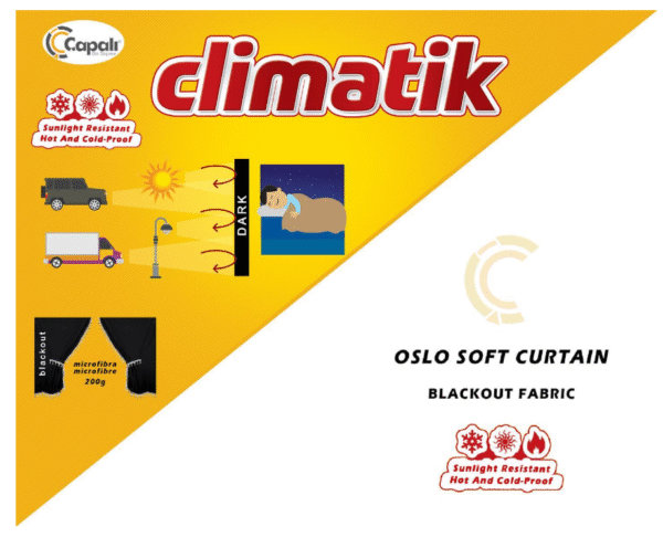 Комплект пердета 3 части за камион - Черни