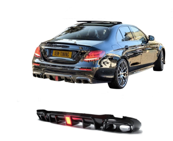 Заден дифузьор BRABUS LED Mercedes-Benz E63s AMG Optik Sedan W213 (2016-2019)
