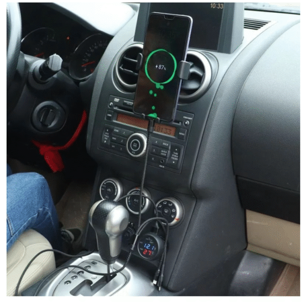 Волтметър + температура + USB - 3в1