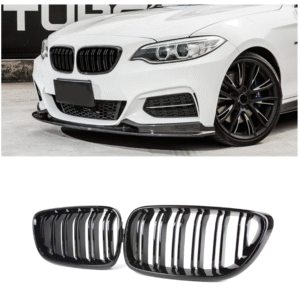 Бъбреци с двойни ребра тип M2 черен лак за BMW серия 2 F22/F23 след 2013 година