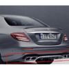 u4 Заден дифузьор хром Mercedes-Benz E63s AMG Optik Sedan W213 (2016-2019)