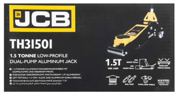 КРИК 1.5Т КРОКОДИЛ 85-355мм Алуминиев JCB