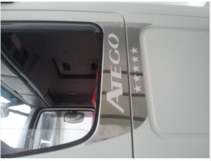 Декорация хром за врата - Mercedes Atego