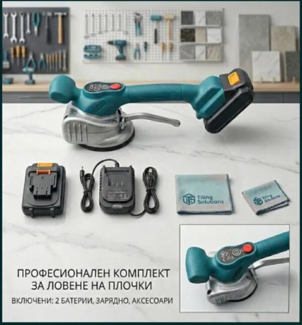 Вибрационна машина за плочки, вендуза за плочки ТАЙГА