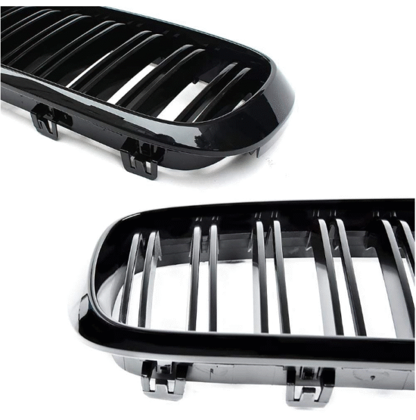 Бъбреци с двойни ребра черен лак за BMW X5 F15, X6 F16 2013-2018