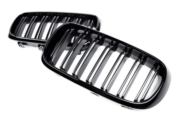 Бъбреци с двойни ребра черен лак за BMW X5 F15, X6 F16 2013-2018