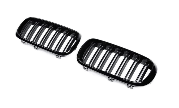 Бъбреци с двойни ребра черен лак за BMW X5 F15, X6 F16 2013-2018