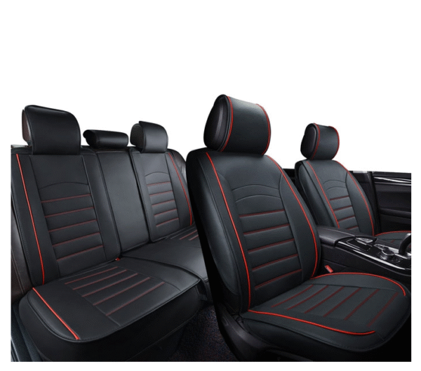 xx2 Тапицерия за МПС 18031 - 5 БР/К-Т Черно/Червено