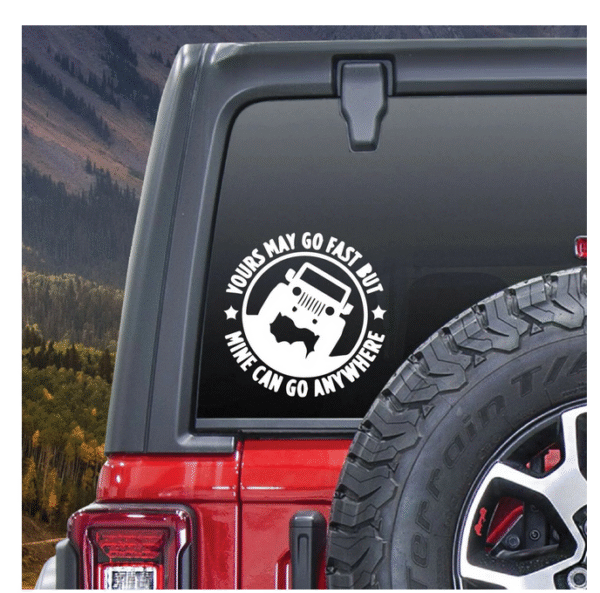 y7 Самозалепващ стикер за Off Road автомобили Ø150мм