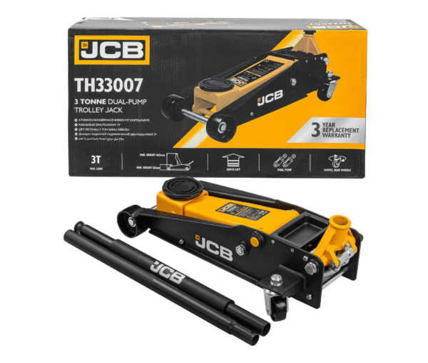 КРИК 3Т КРОКОДИЛ с 2 помпи 133-465мм JCB