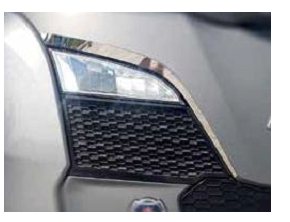 Декорация хром за фар Scania S