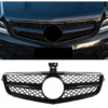 бб Черна решетка тип AMG за Mercedes C класа W204 седан, комби, купе 2007-2014
