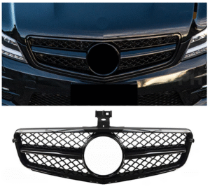 бб Черна решетка тип AMG за Mercedes C класа W204 седан, комби, купе 2007-2014