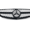 бб1 Черна решетка тип AMG за Mercedes C класа W204 седан, комби, купе 2007-2014