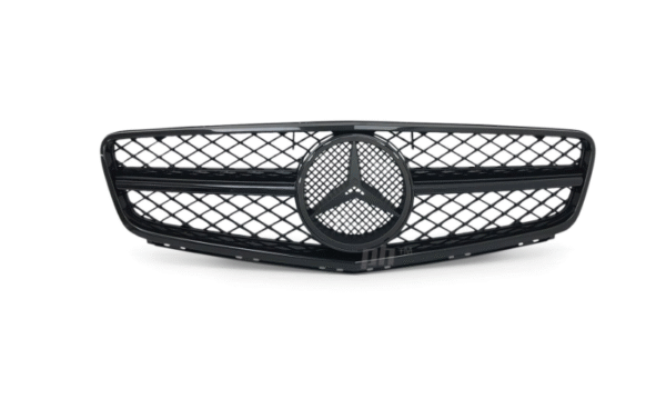 бб1 Черна решетка тип AMG за Mercedes C класа W204 седан, комби, купе 2007-2014