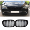 бъ Бъбреци с двойни ребра тип M черен лак за BMW серия 7 F01, F02 2009-2015