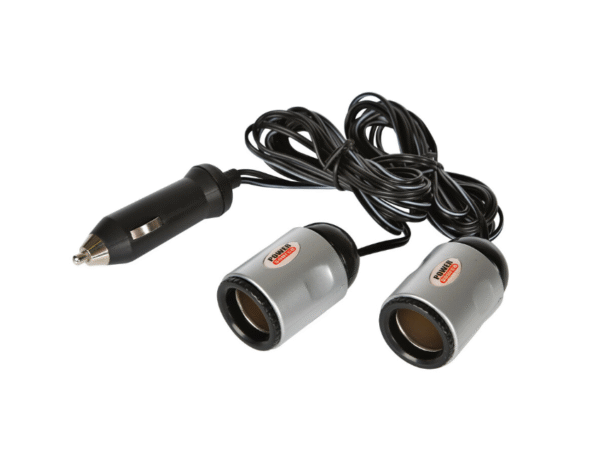 Разклонител за запалка с кабел TWIN