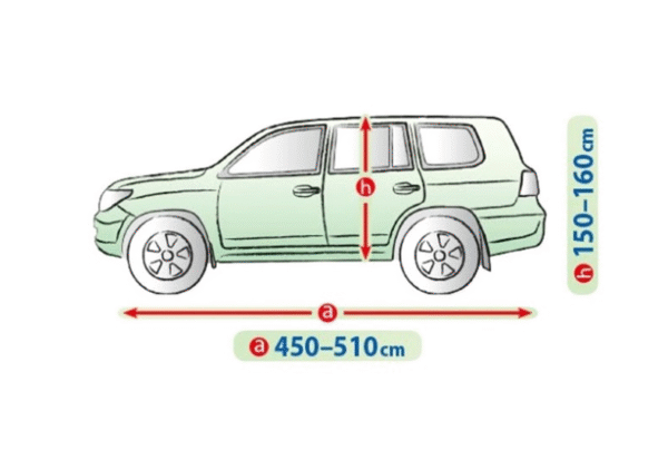 в8 Покривало Kegel серия Mobile размер XL сиво за SUV