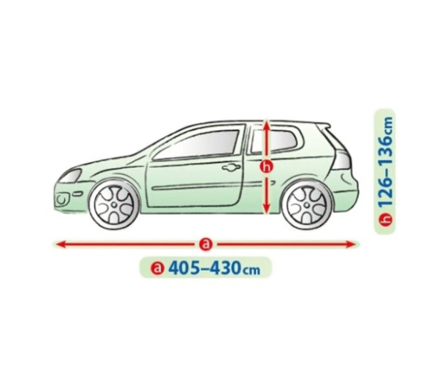 вв4 Покривало Kegel серия Mobile размер L1 сиво за хечбек/комби