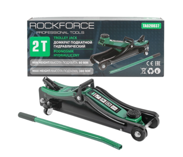 Хидравличен крик 2Т - RockForce Professional / Рокфорс