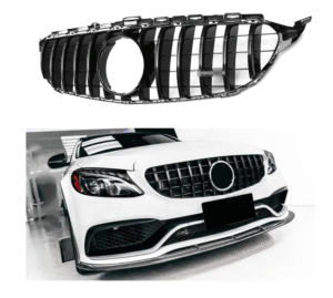 Решетка GT-R дизайн за Mercedes C-Class W205 Черен гланц