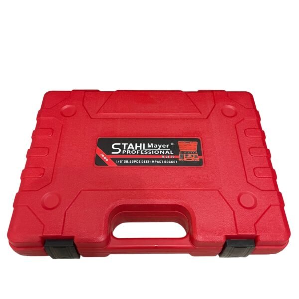 Ударно гедоре с дълбоки вложки  1/2 , 23части , STAHLMAYER