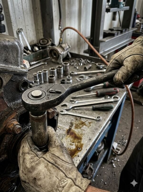 Ударно гедоре с дълбоки вложки  1/2 , 23части , STAHLMAYER