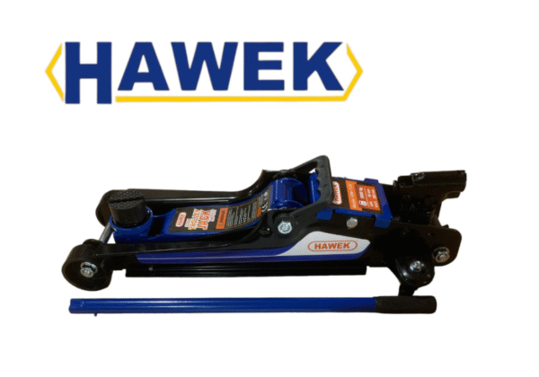 КРИК КРОКОДИЛ 3Т НИСКОПРОФИЛЕН С ВЪРТЯЩА ДРЪЖКА 360° , HAWEK 85-380mm