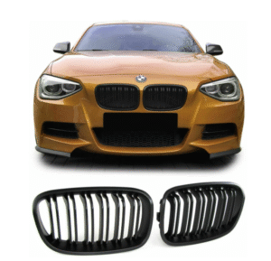 Бъбреци за BMW 1-ва серия F20 / F21 Черен Гланц Двойни (2011-2014)