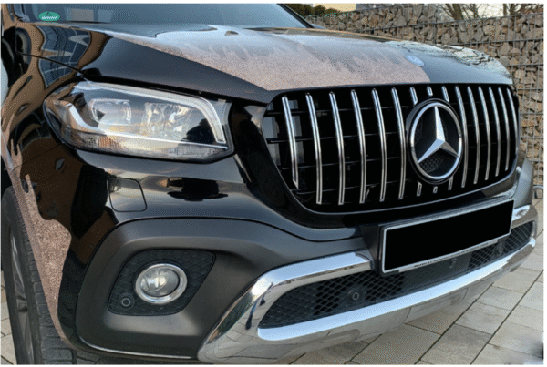 Хром/черна решетка тип GT за Mercedes X класа BR470 след 2018 година