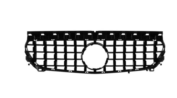 Хром/черна решетка тип GT за Mercedes CLA W117 2017-2019 без отвор за камера