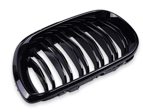 Бъбреци с двойни ребра черен лак за BMW 3-та серия 2002-2005 / E46