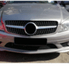 Хром/сива диамантена решетка за Mercedes C класа W204 седан, комби, купе 2007-2014