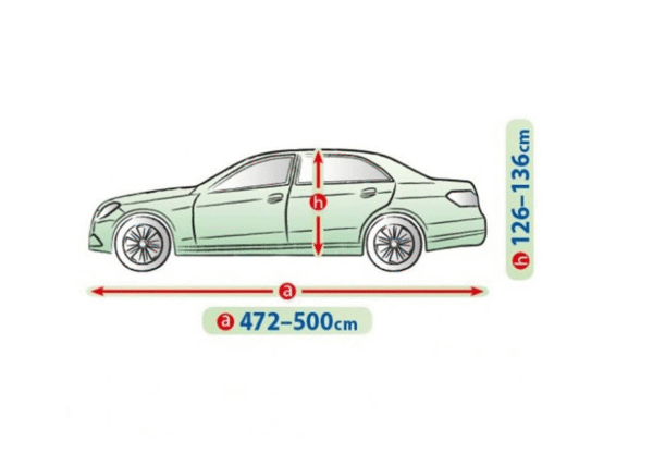 Покривало Kegel серия Mobile размер XL сиво за седан