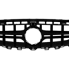м3 Черен лак решетка тип E63 AMG за Mercedes E класа W213 седан, S213 комби, C238 купе, А238 кабрио 2016-2019 с отвор за камера