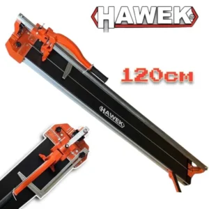 Релсова машина за рязане на плочки с лазер- 1200мм , HAWEK