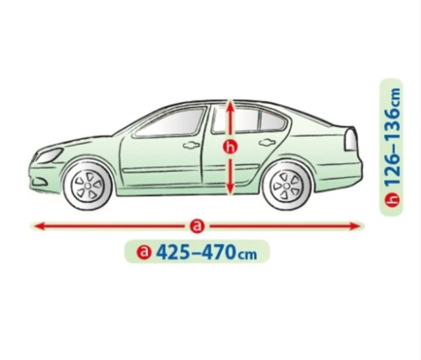 мм Покривало Kegel серия Mobile размер L сиво за седан