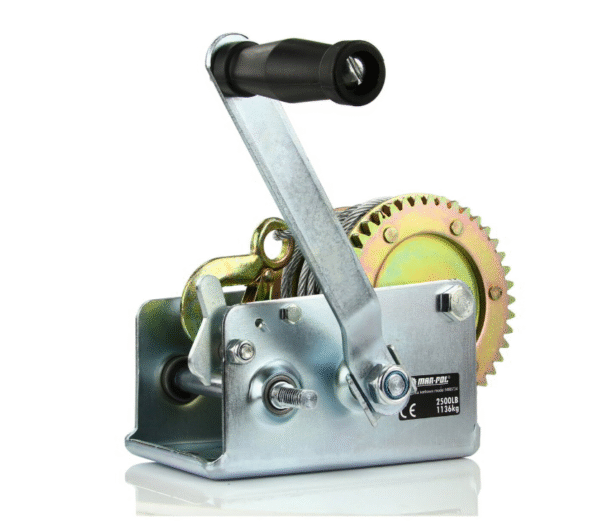 Ръчнa лебедка 2500 lb – 1130 kg Mar-Pol