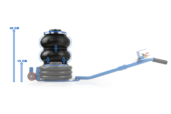 оо2 Пневматичен крик - балон 5т. Mar-Pol